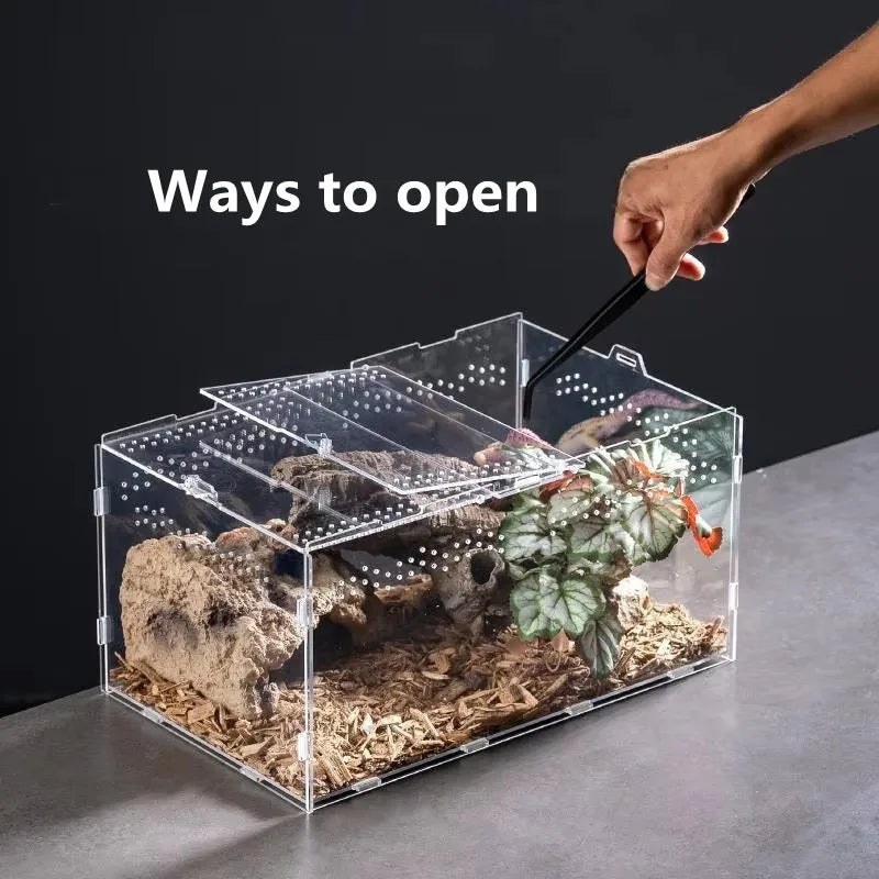 Acrylic Breeding Box for Reptiles