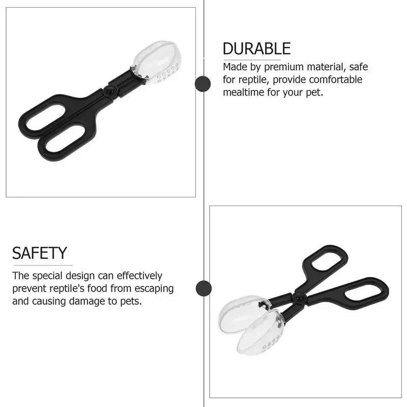 Plastic Feeding Tongs for Reptiles