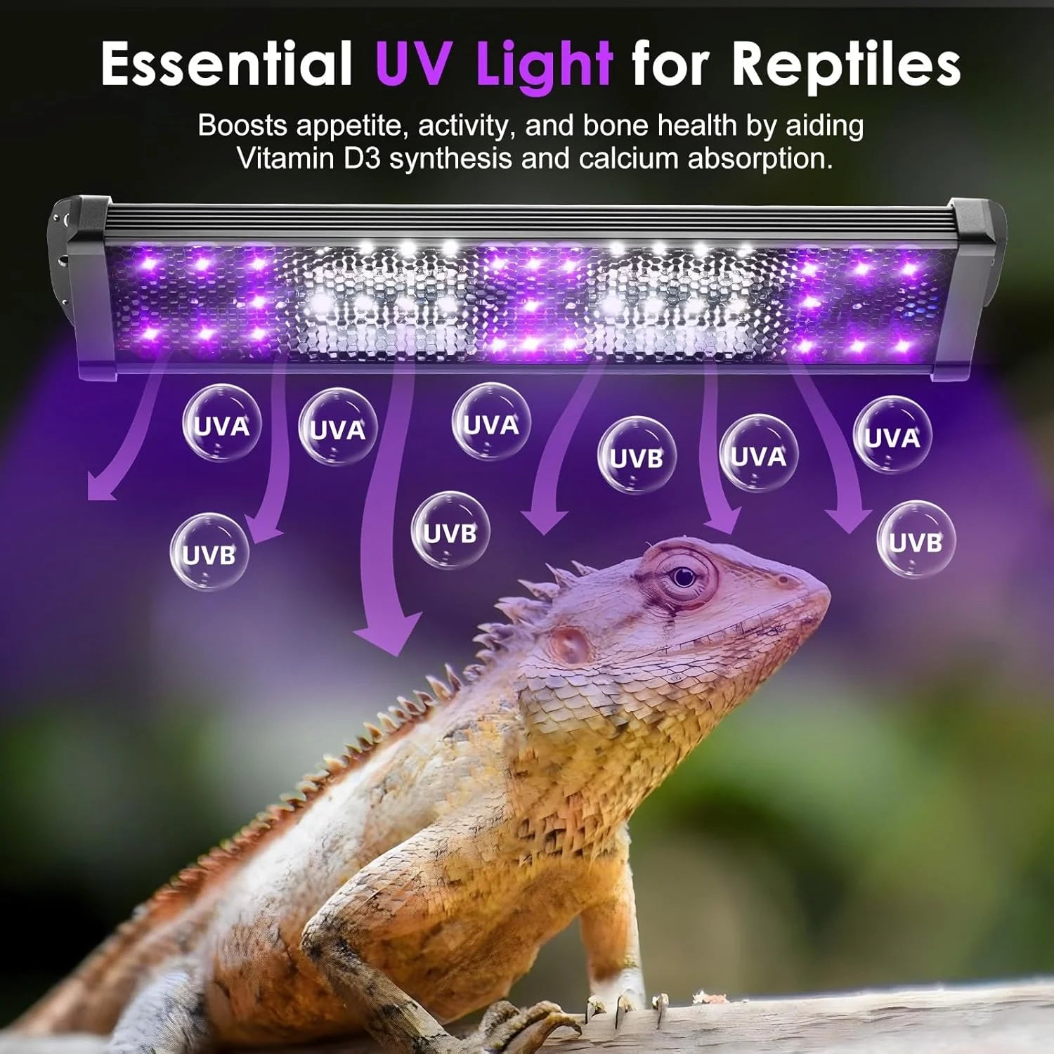 Full Spectrum UVB Reptile Heat Lamp